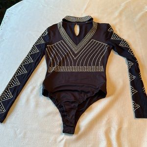Forever 21 studded bodysuit